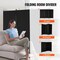 Oxford Fabric Iron Room Divider Screen Foldable Privacy Panels